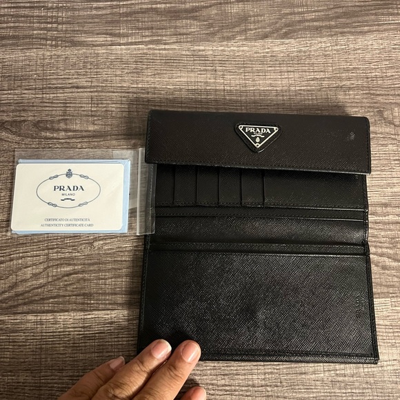Prada Double Flap Long Wallet - Picture 5 of 12